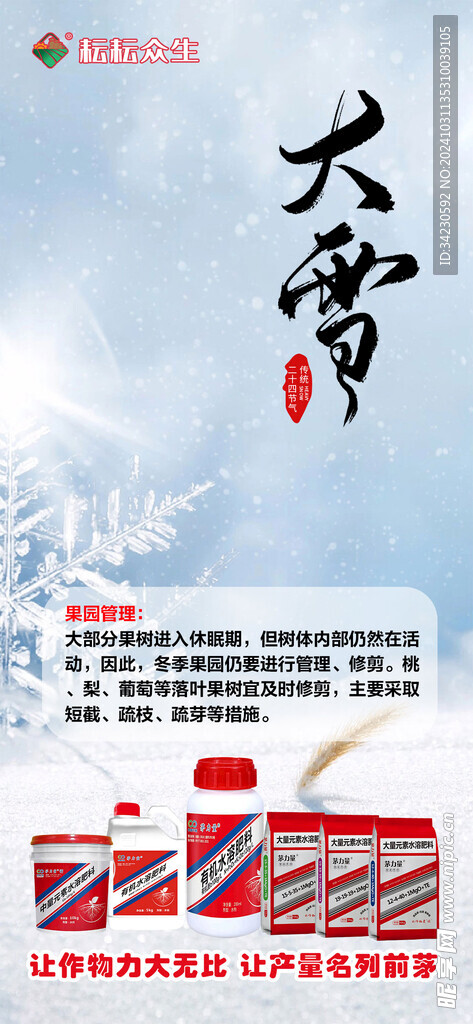 大雪海报