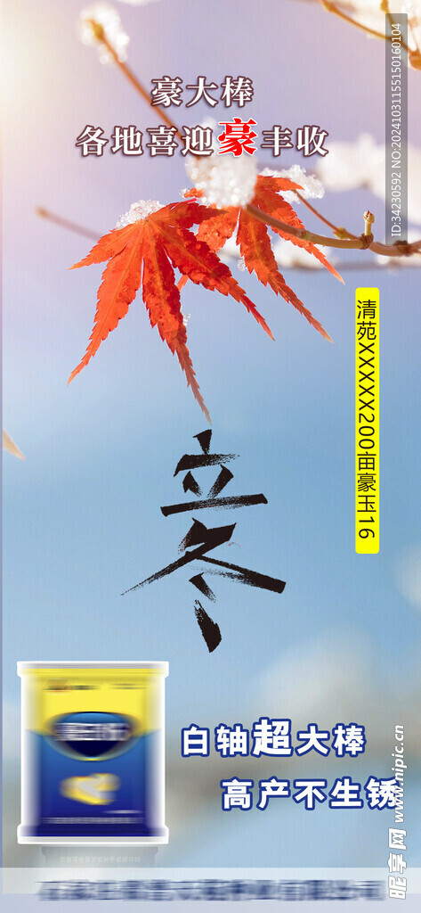 大雪海报