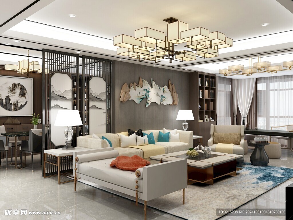 客餐厅设计效果图