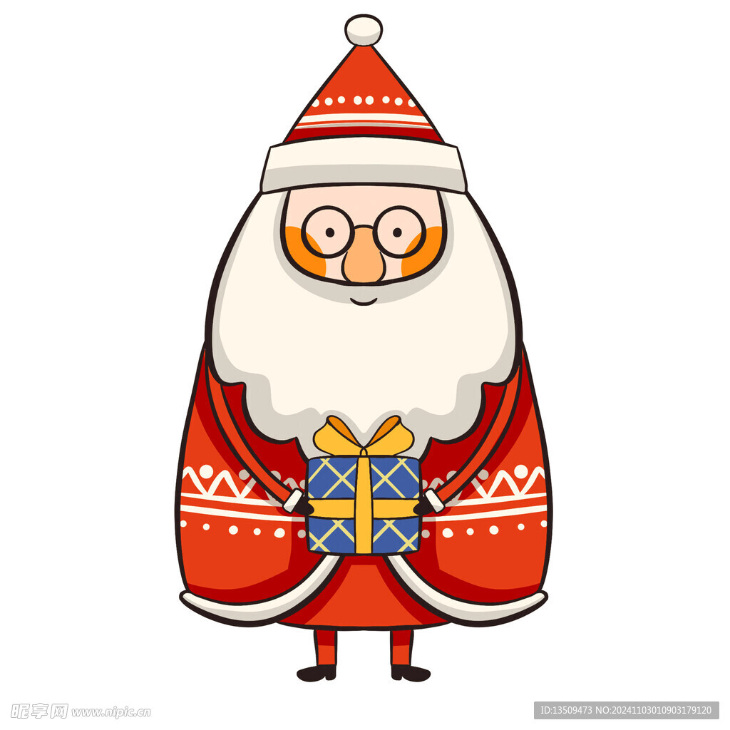 卡通圣诞老人