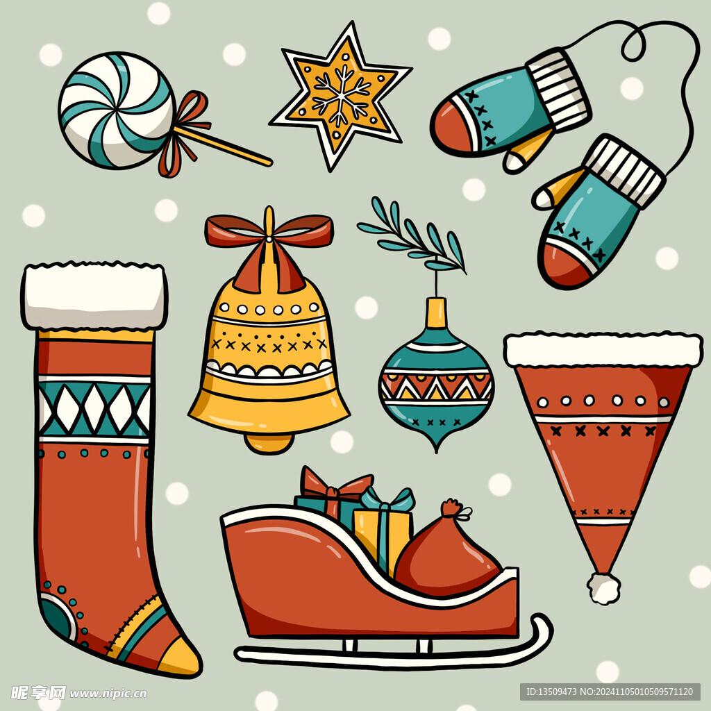 圣诞节素材圣诞节元素