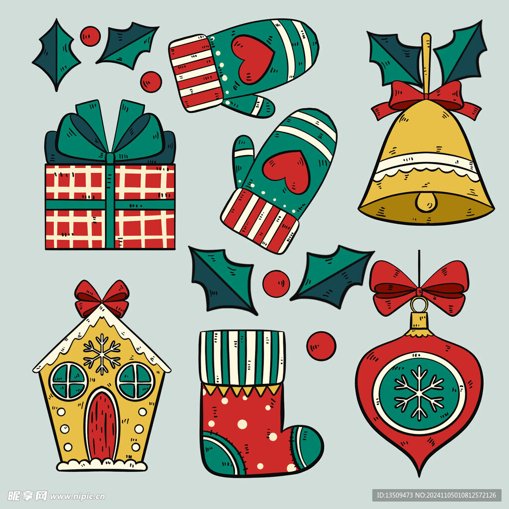 圣诞节素材圣诞节元素