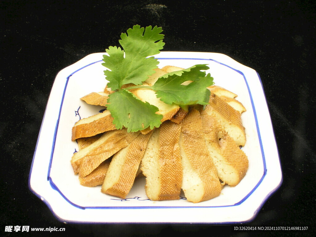 卤豆干