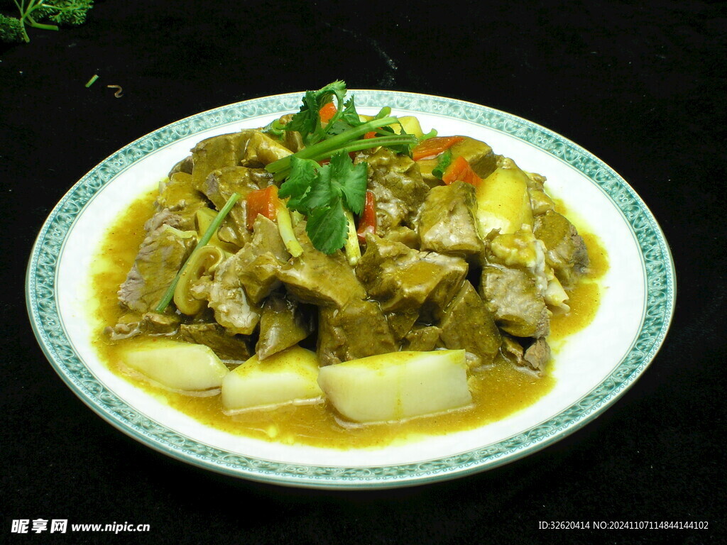 咖喱炖牛肉