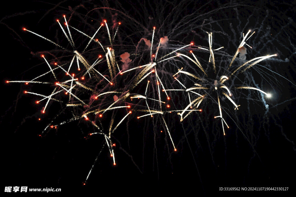 烟花焰火火花