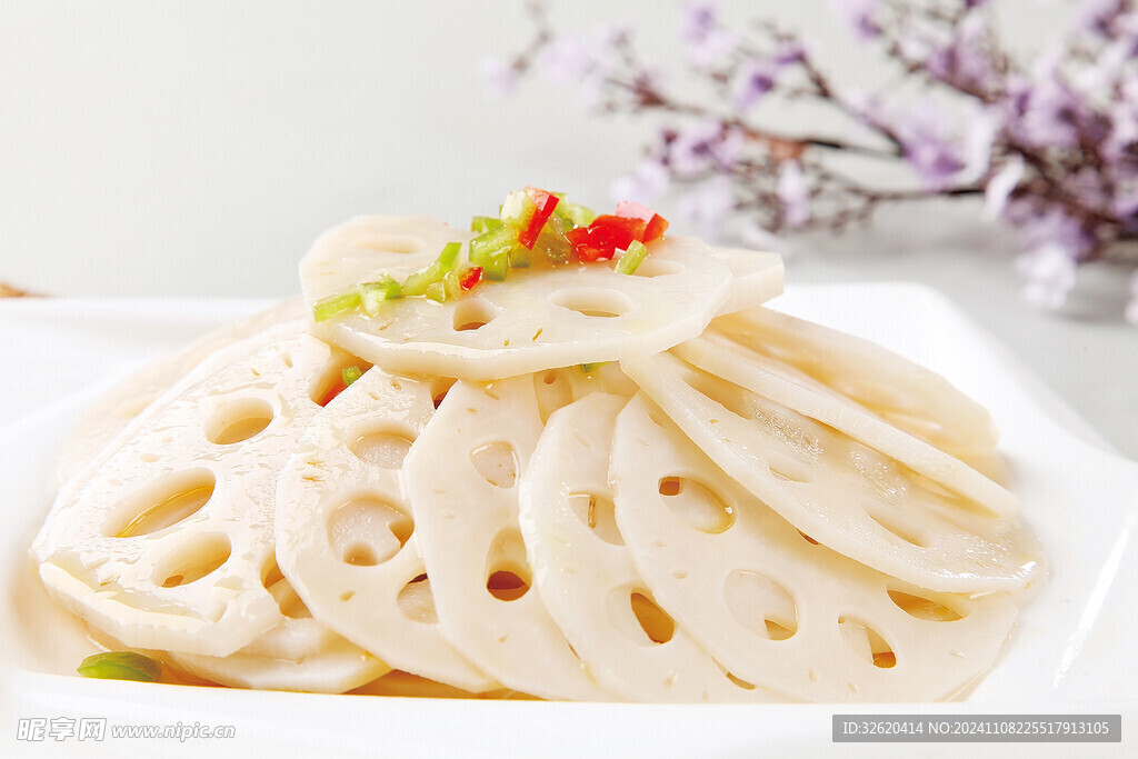 清炒藕片