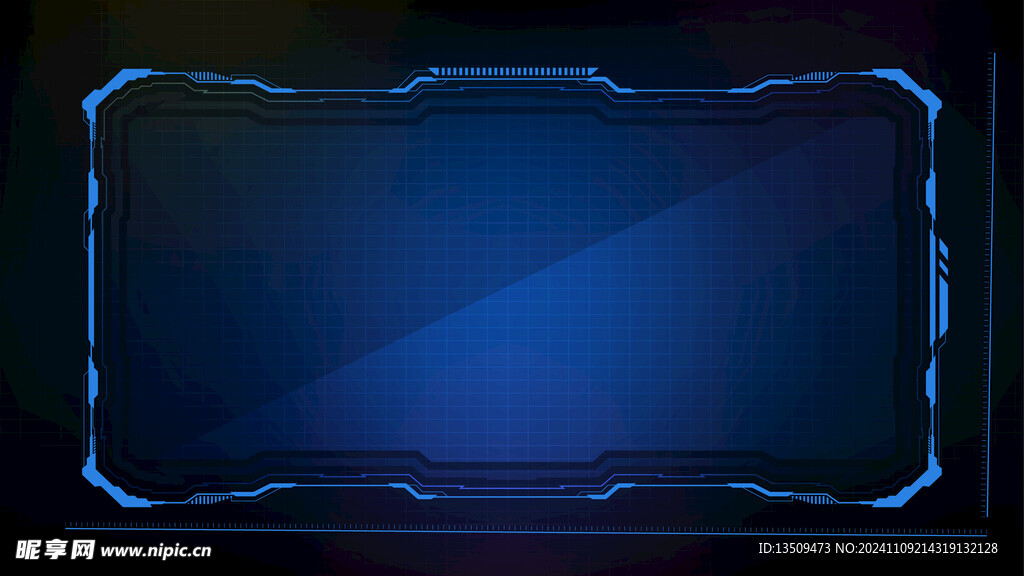 网络科技边框