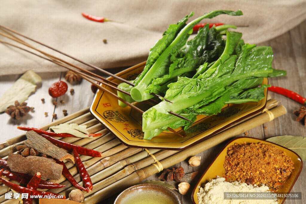 凤尾 串串