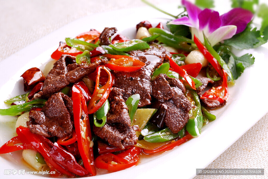 青椒炒牛肉