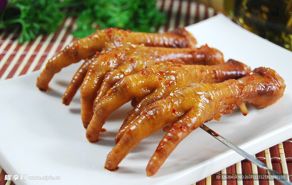 烤鸡爪