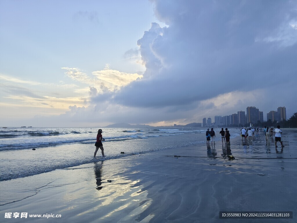大海 沙滩 海浪