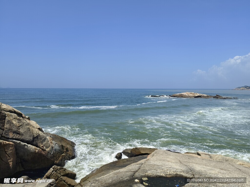 大海 海岛 海浪 