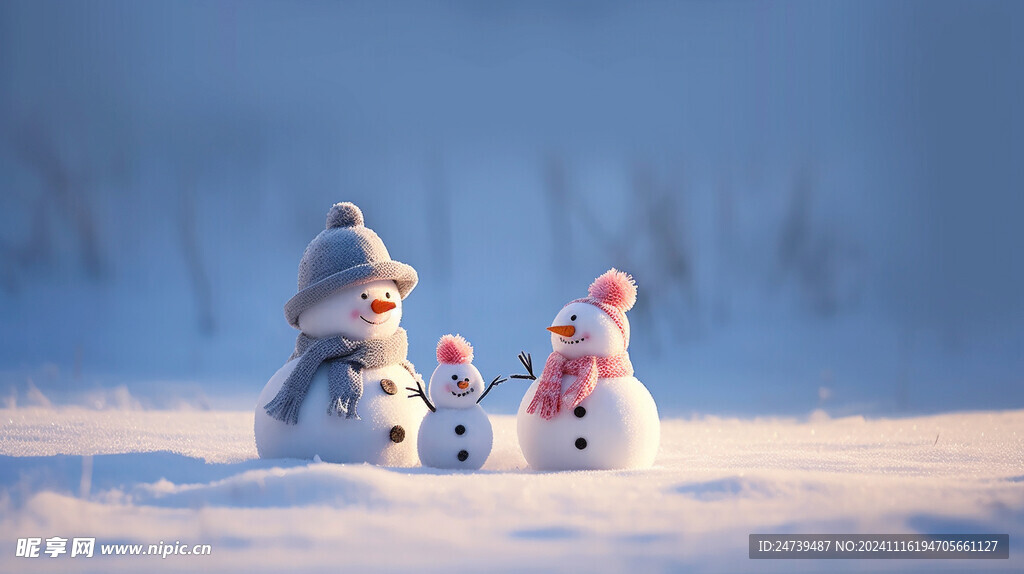 雪人素材