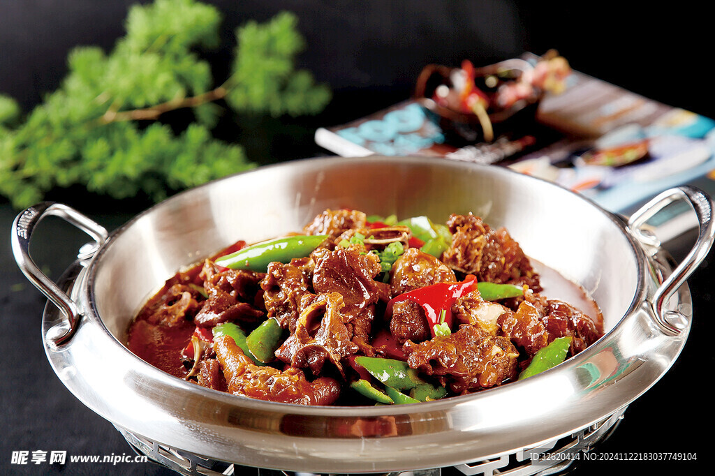 干锅鸡煲