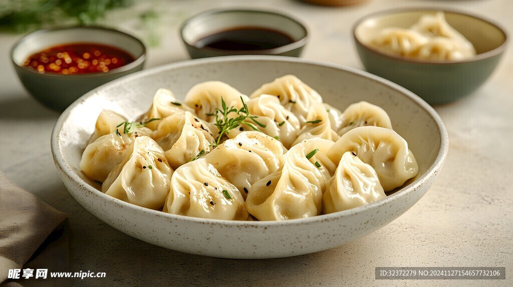 饺子摄影图