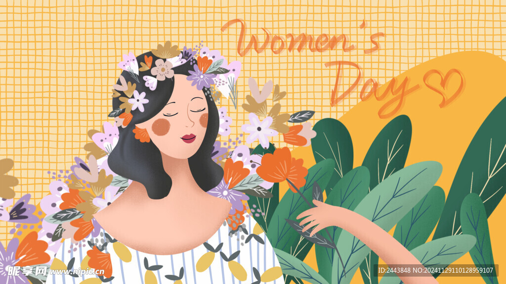 38妇女节女王节女神节海报图片