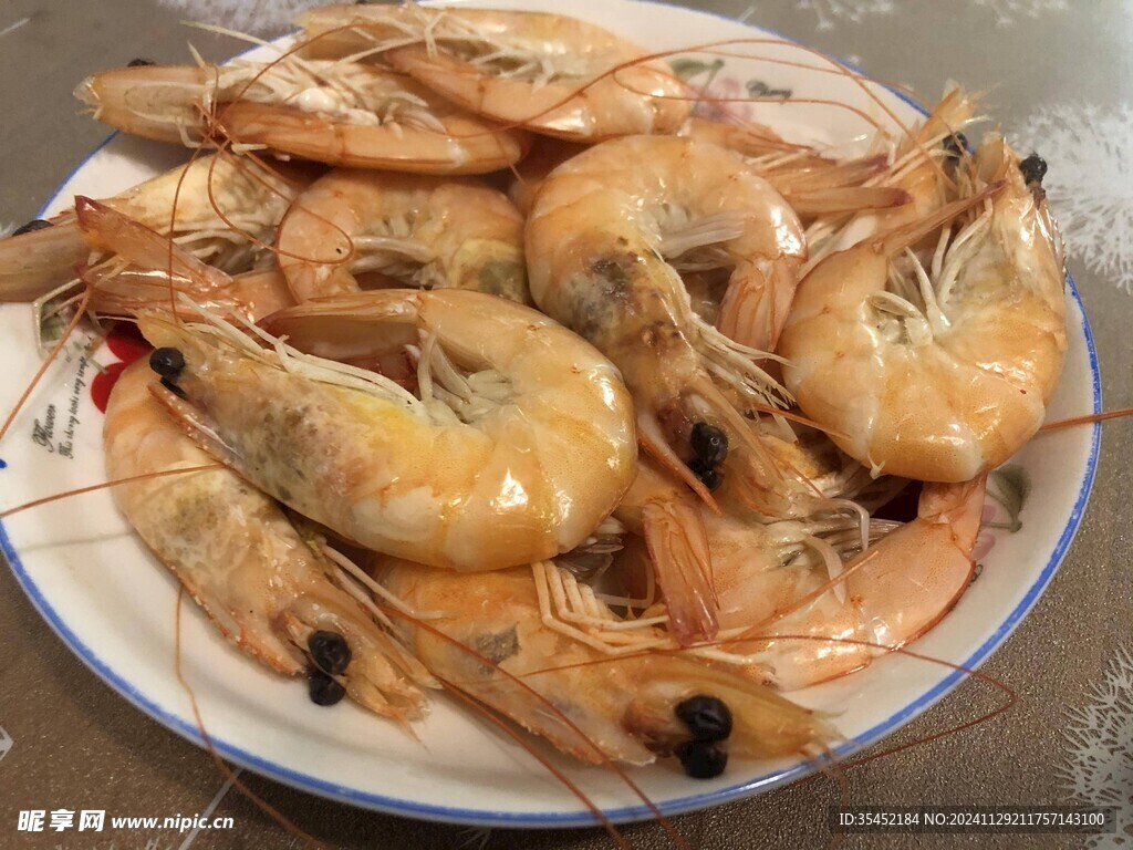 白灼大虾