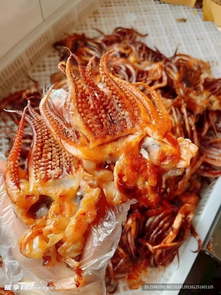 烤鱿鱼