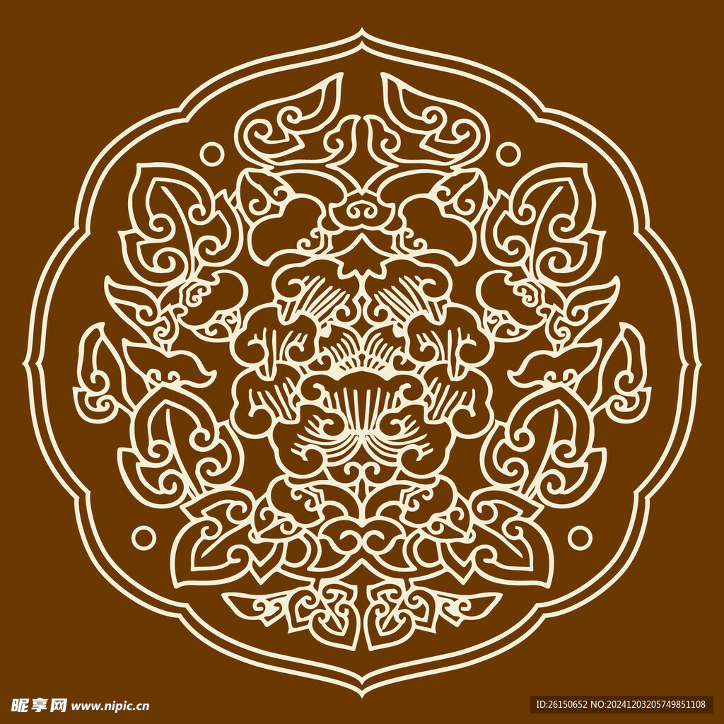 花边花纹边框底纹