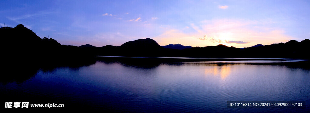 湖景