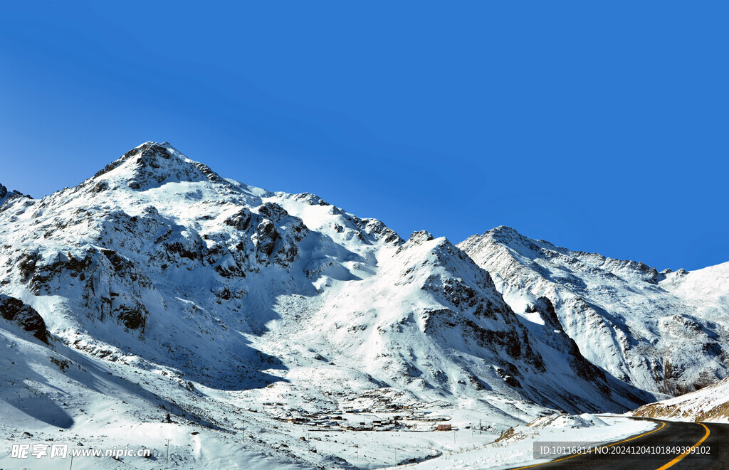 土耳其雪山