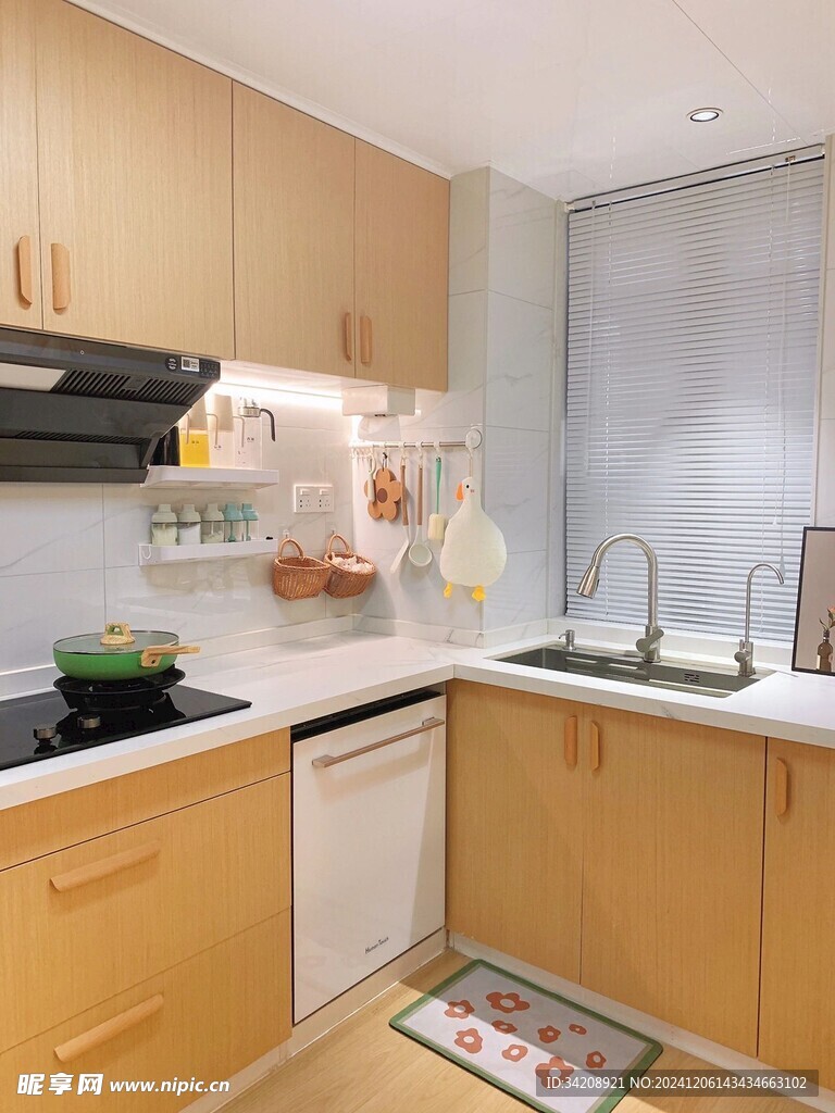 室内设计全屋定制厨房木质柜