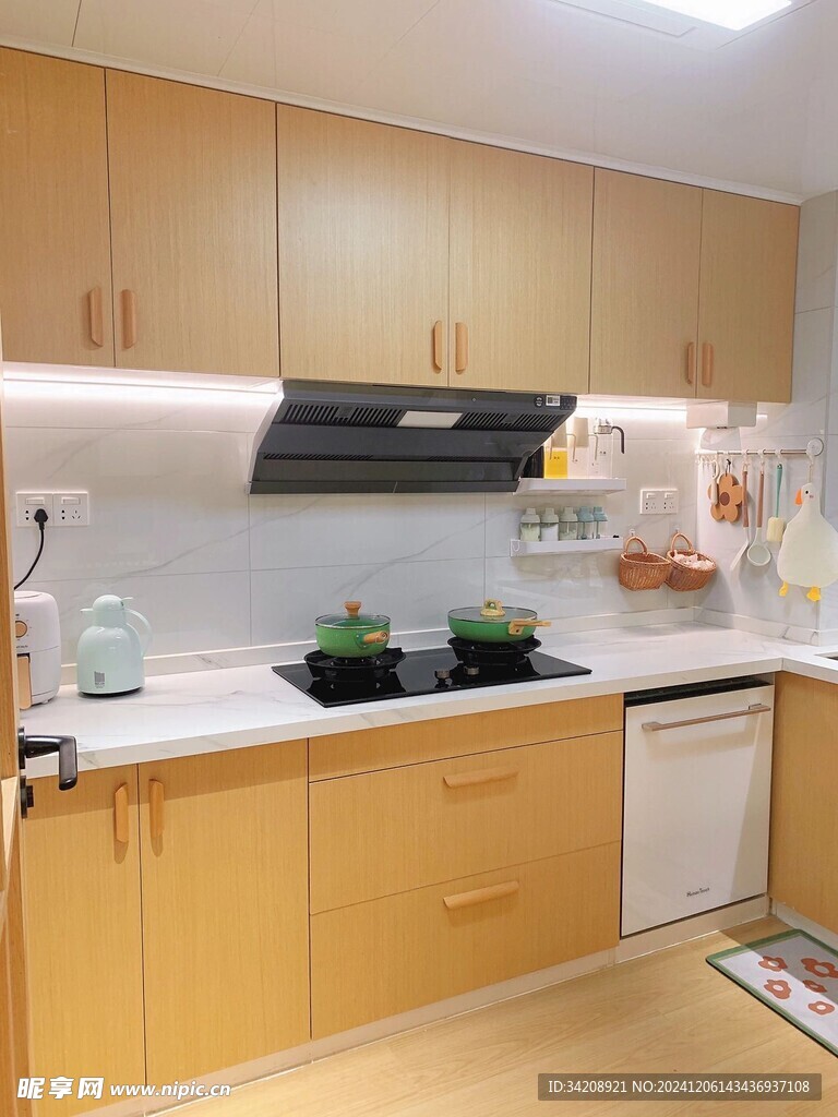 室内设计全屋定制厨房木质柜