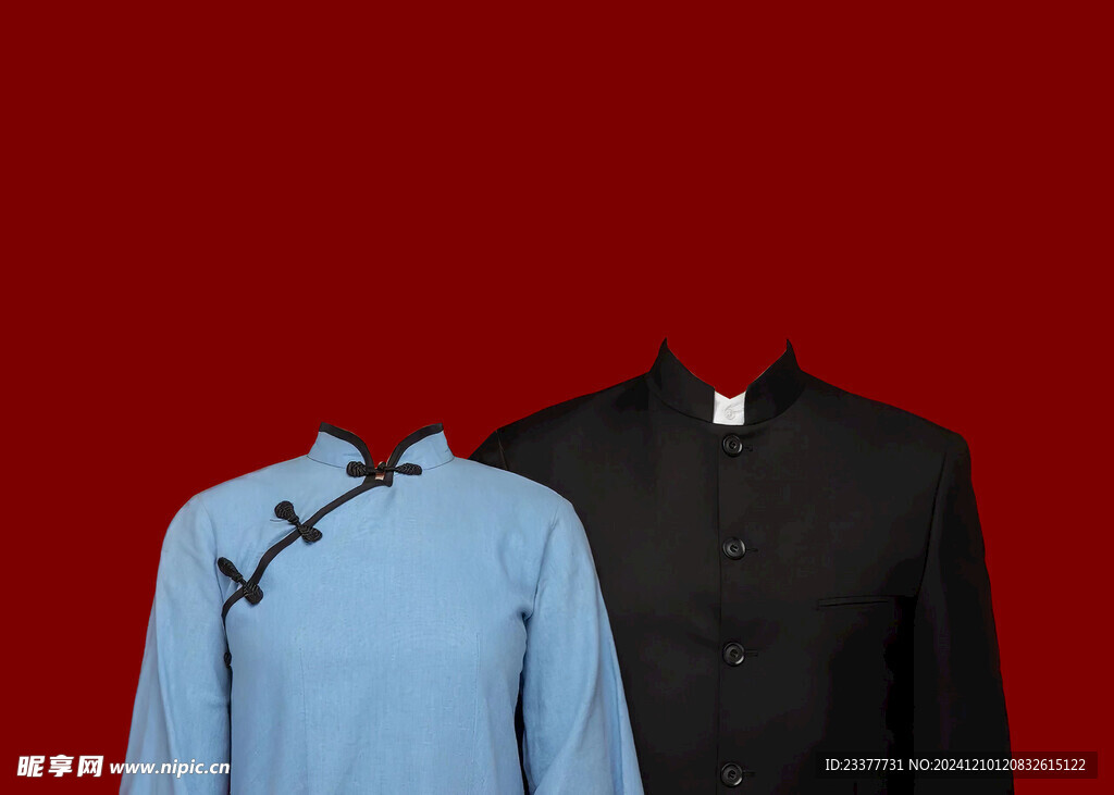 民国结婚证件照