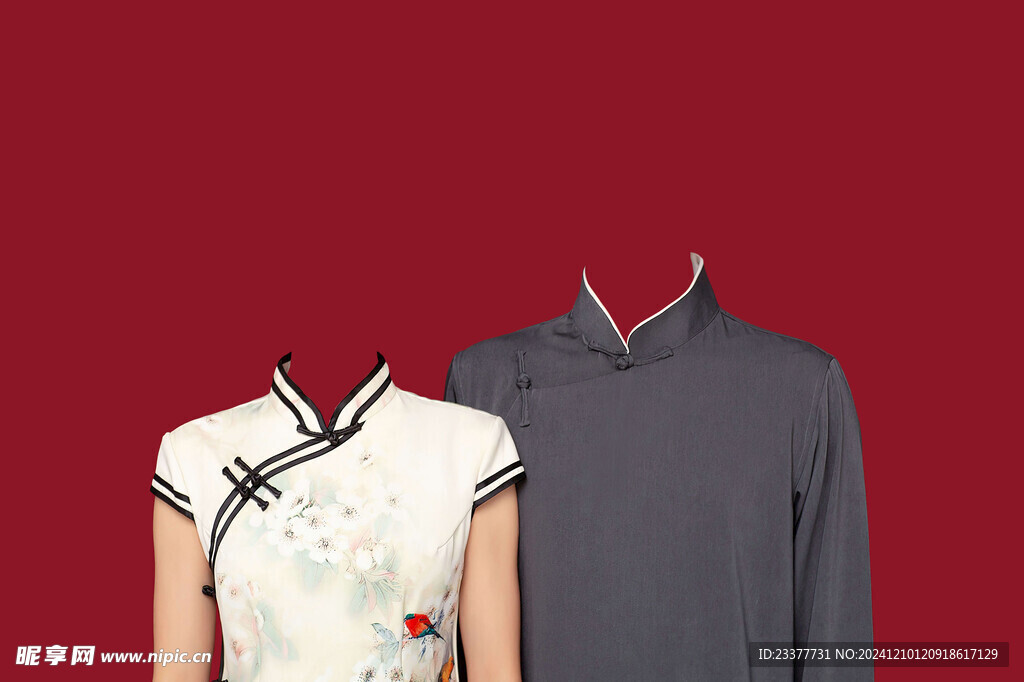 民国结婚证件照