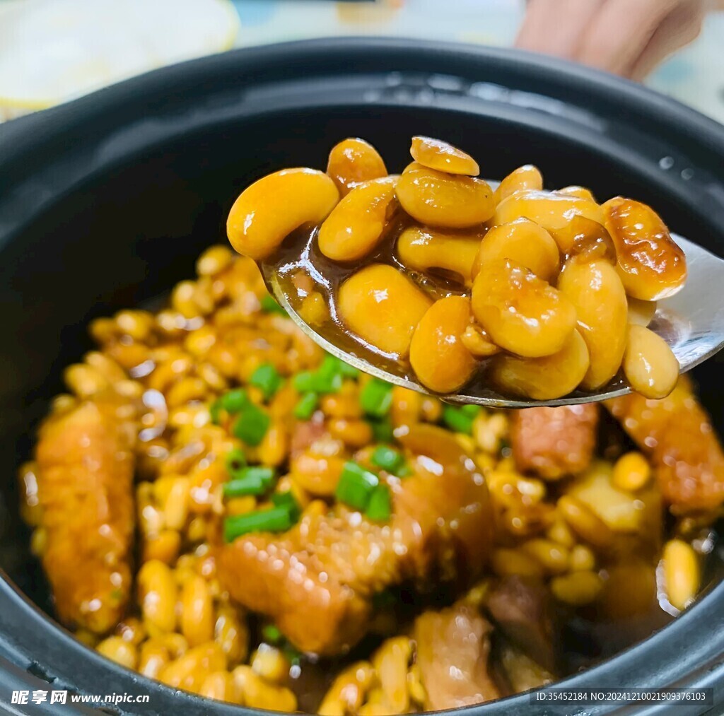 黄豆烧肉