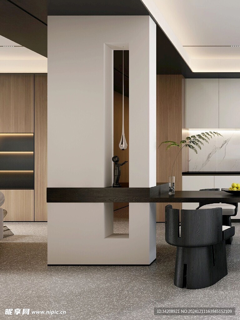 室内设计全屋定制穿插高级感家装