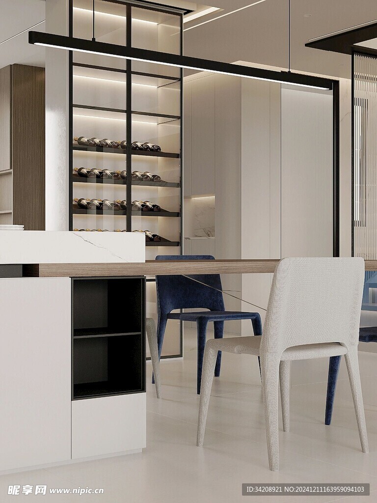 室内设计全屋定制穿插高级感家装