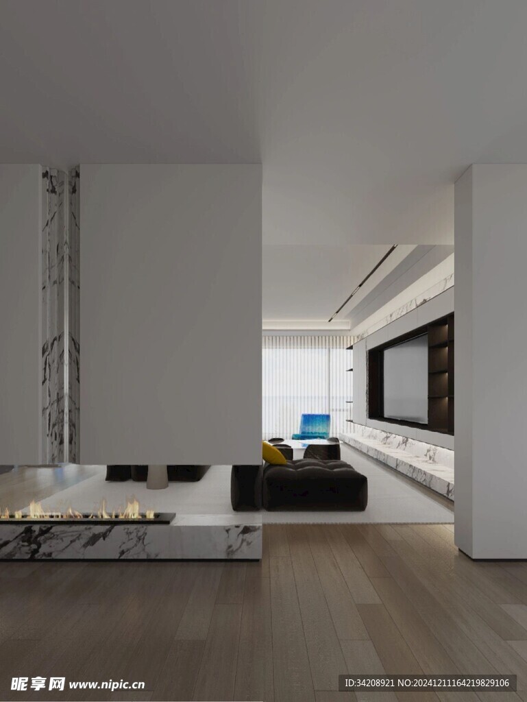 室内设计全屋定制穿插高级感家装