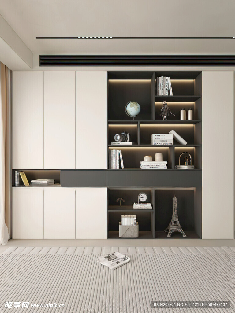 室内设计全屋定制穿插高级感家装