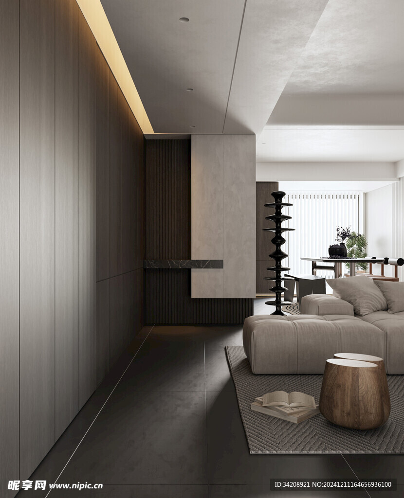 室内设计全屋定制穿插高级感家装