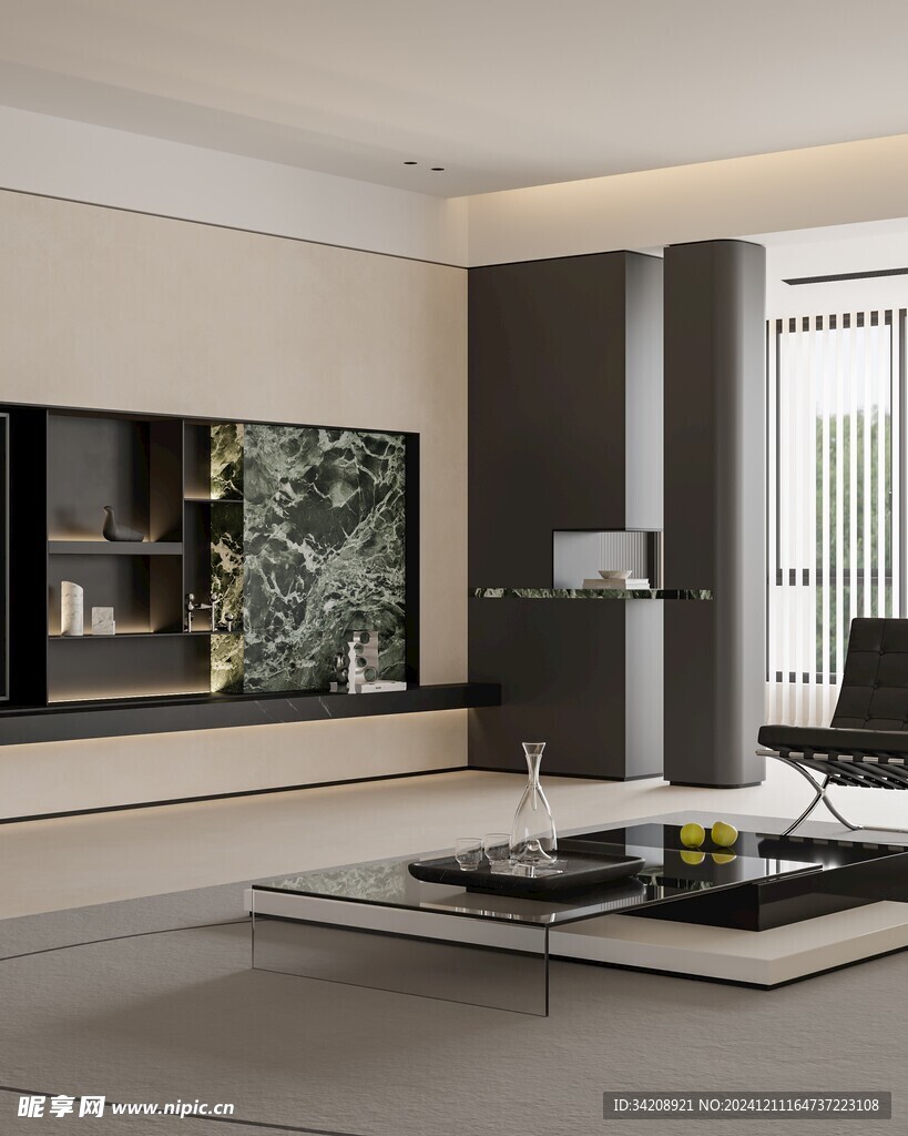 室内设计全屋定制穿插高级感家装