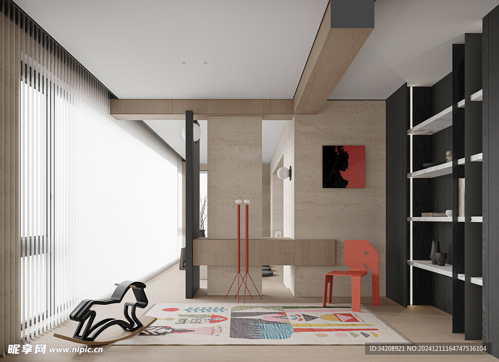 室内设计全屋定制穿插高级感家装