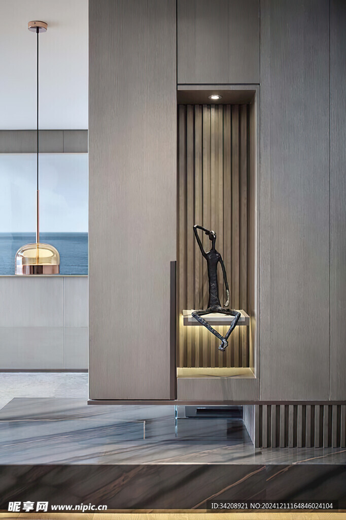 室内设计全屋定制悬挑高级感设计