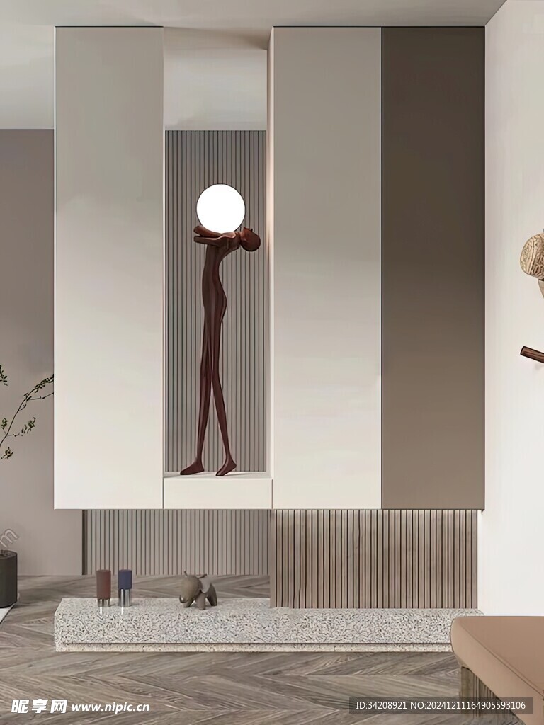 室内设计全屋定制悬挑高级感设计