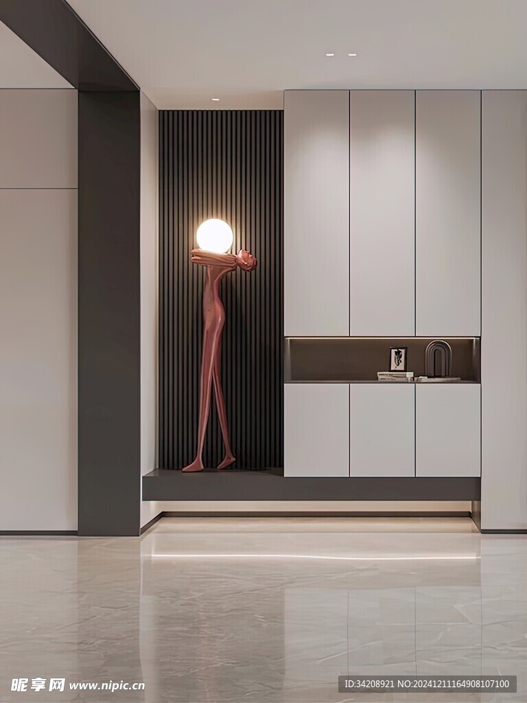 室内设计全屋定制悬挑高级感设计