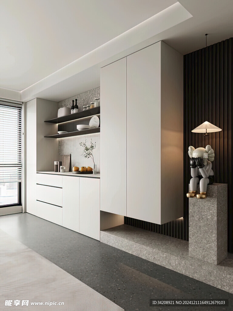 室内设计全屋定制悬挑高级感设计