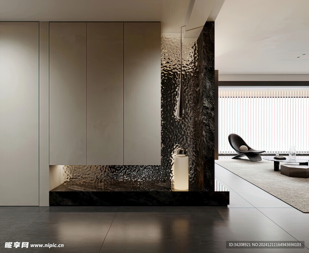 室内设计全屋定制悬挑高级感设计