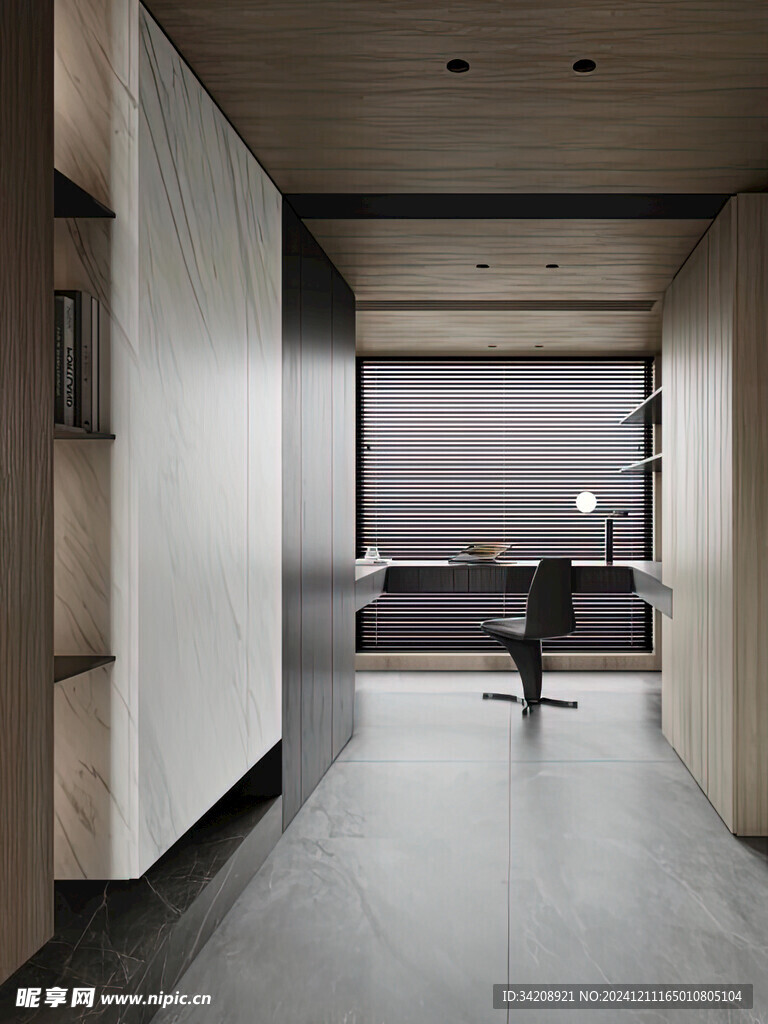 室内设计全屋定制悬挑高级感设计