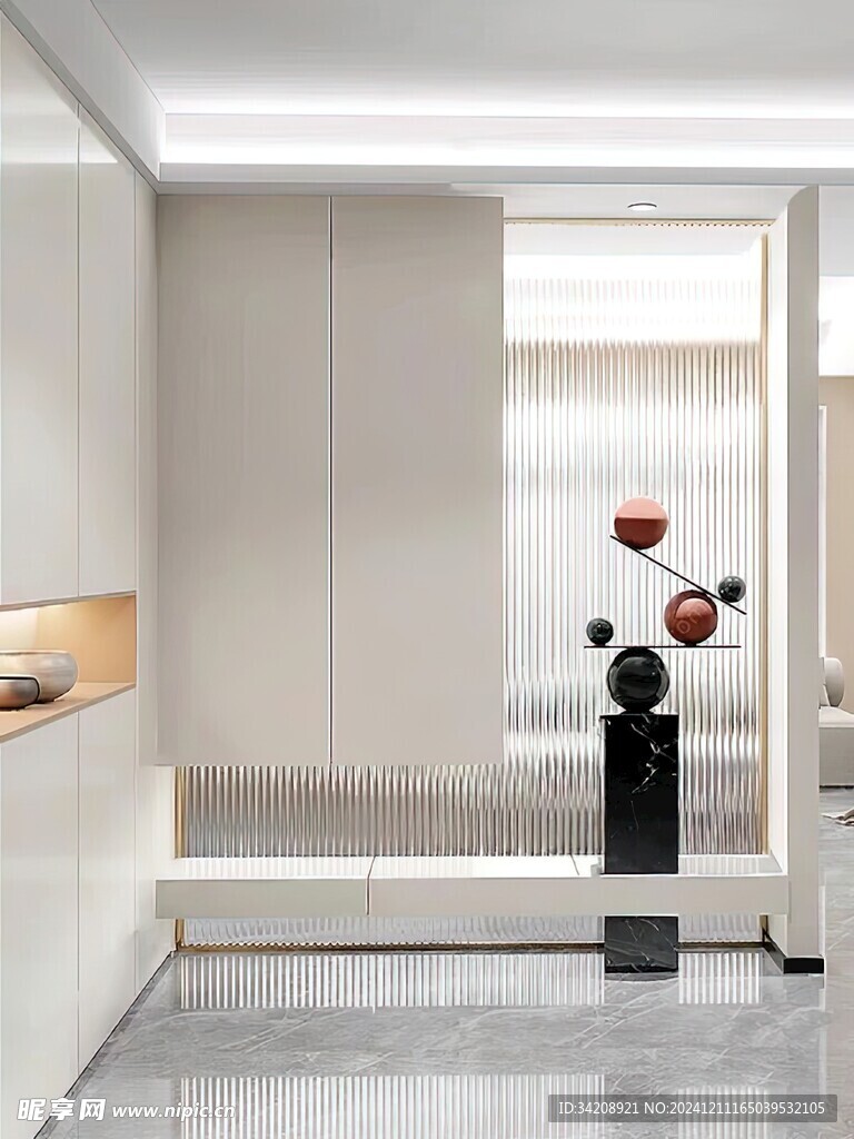 室内设计全屋定制悬挑高级感设计