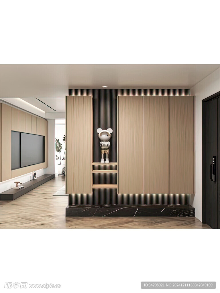 室内设计全屋定制悬挑高级感设计