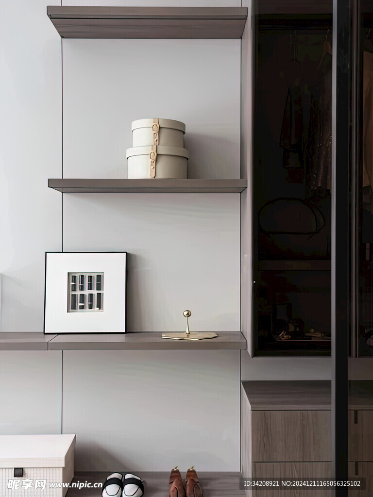 室内设计全屋定制悬挑高级感设计