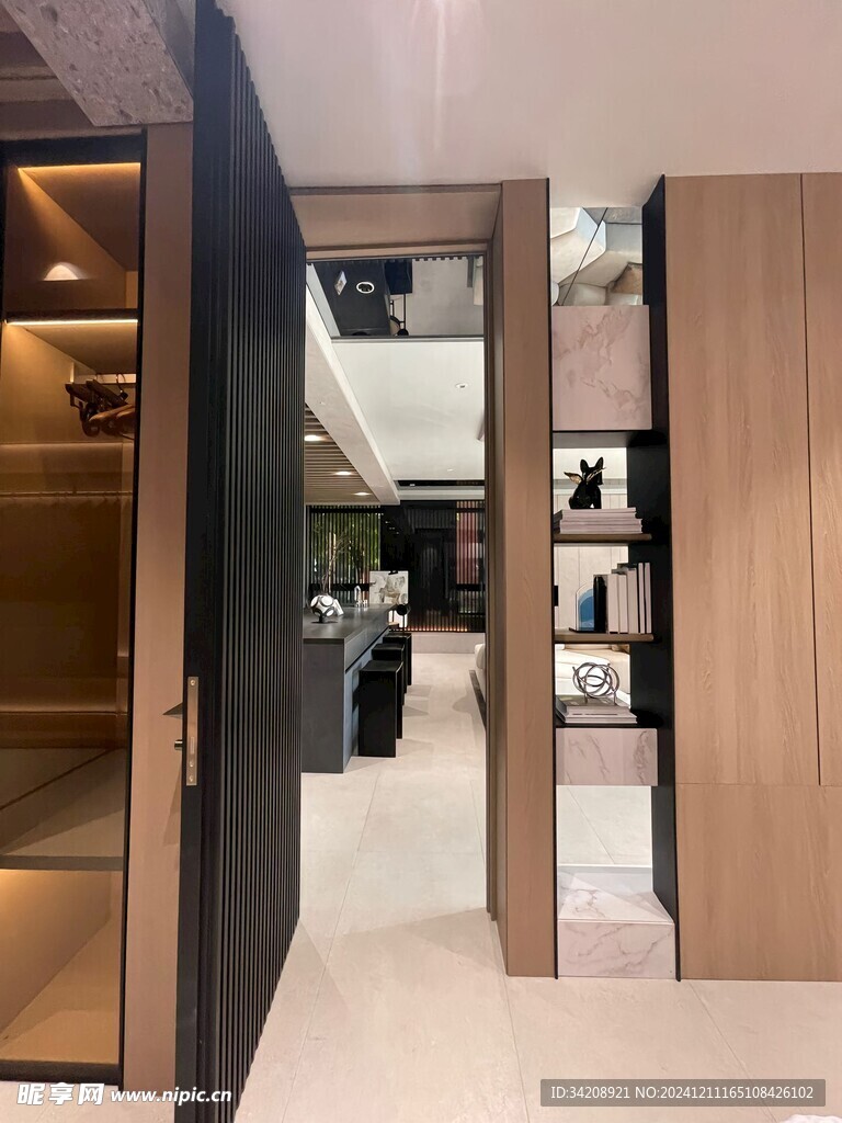 室内设计全屋定制悬挑高级感设计