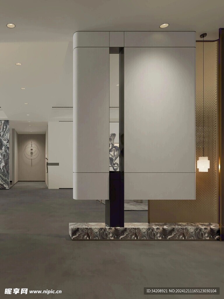 室内设计全屋定制悬挑高级感设计