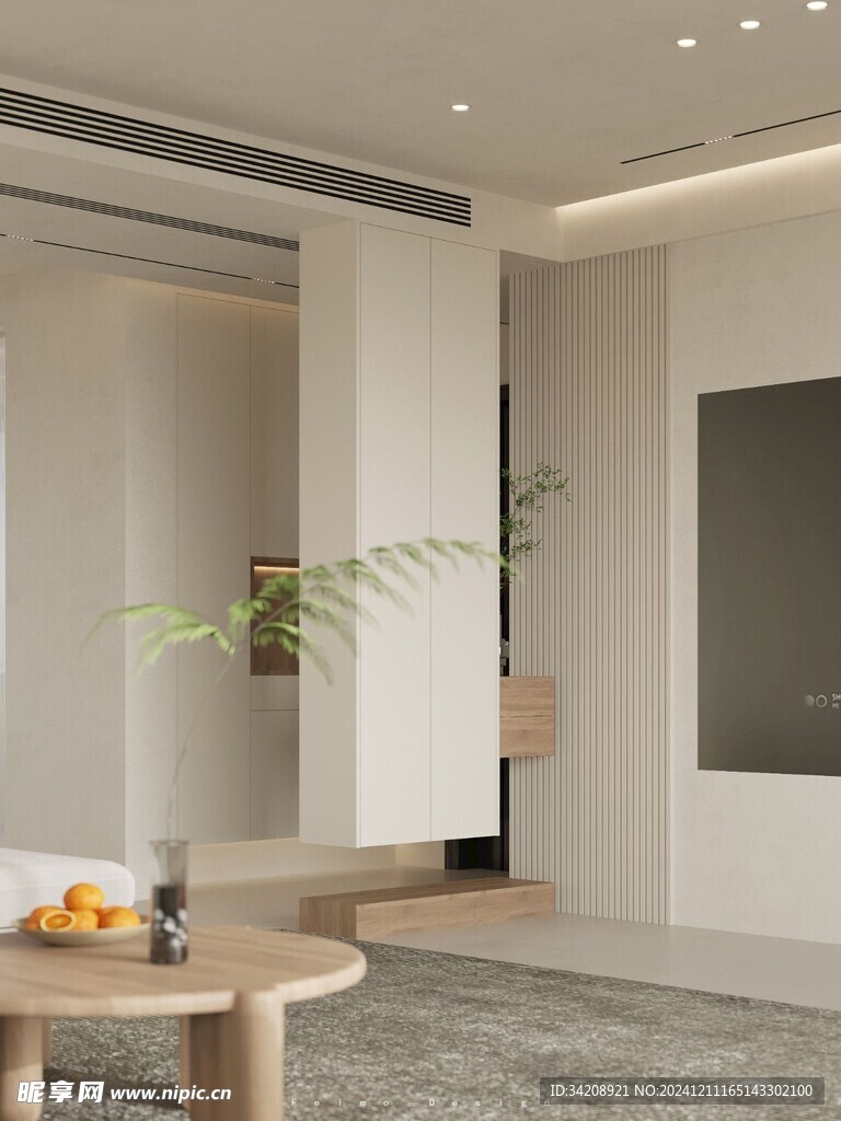 室内设计全屋定制悬挑高级感设计