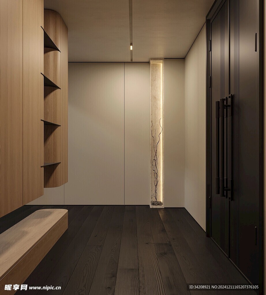 室内设计全屋定制悬挑高级感设计